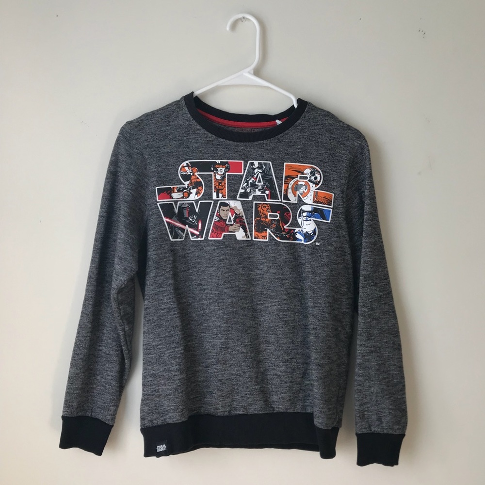 NWOT H&M boys StarWars crew neck